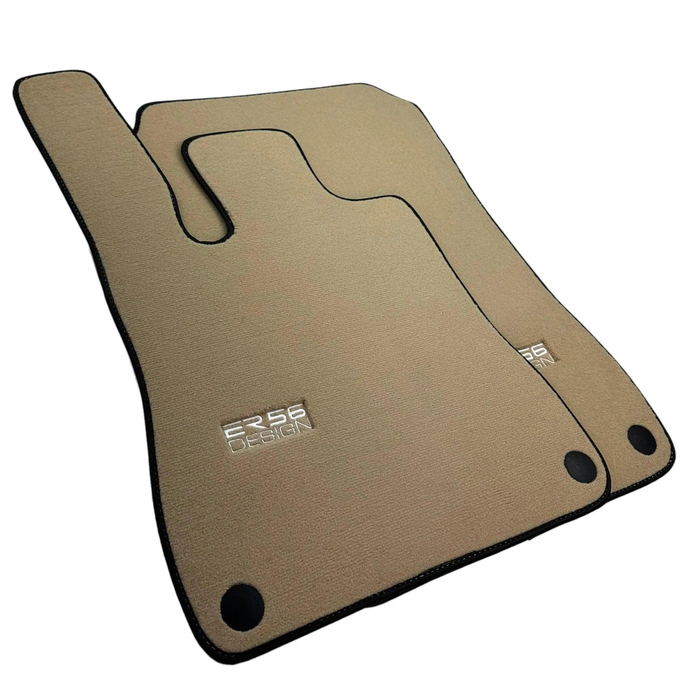 Beige Floor Mats For Mercedes-Benz SLC R172 (2016-2023) - AutoWin