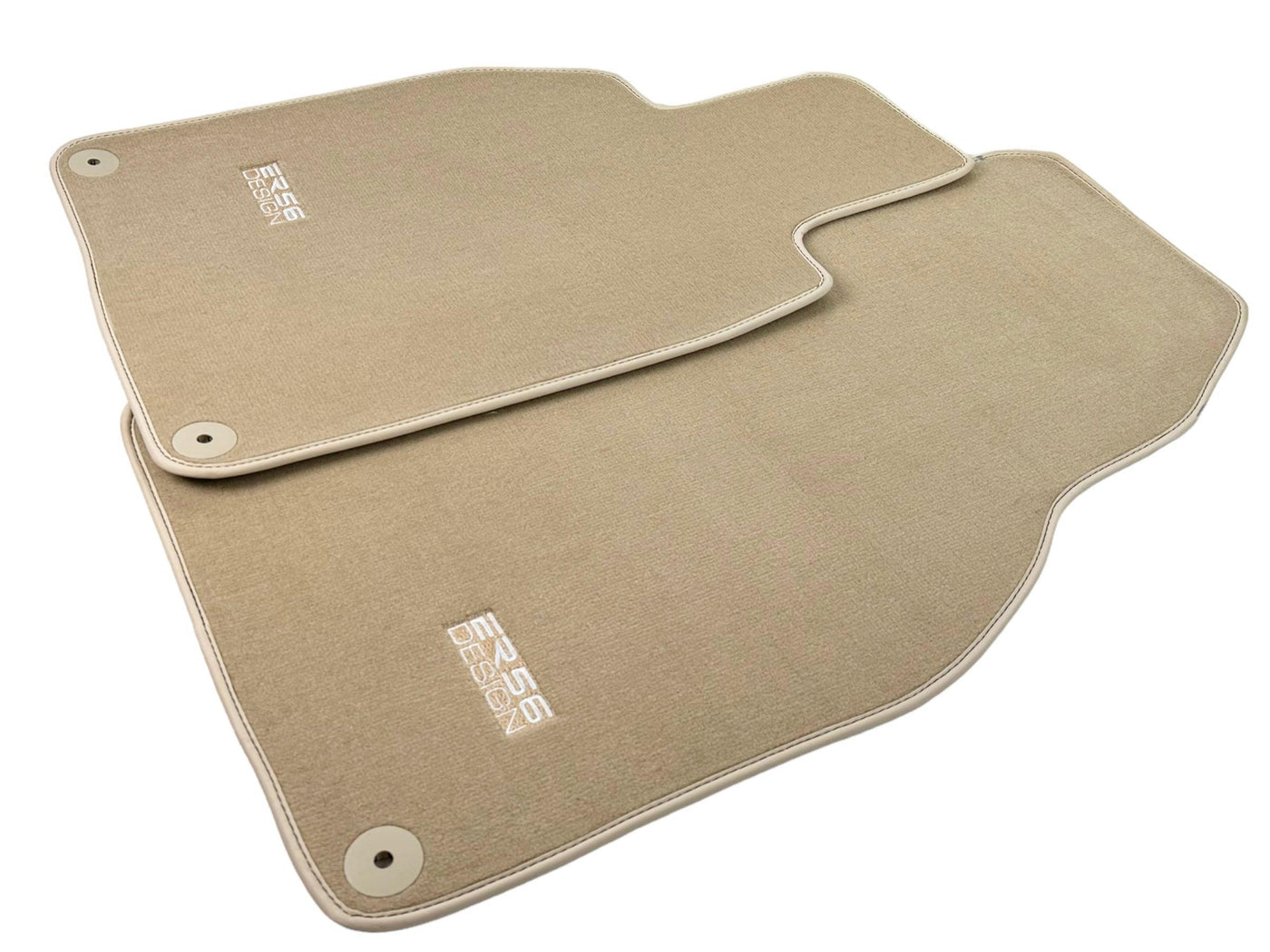 Beige Floor Mats for Porsche 718 Boxster (2016-2023) | Er56 Design - AutoWin