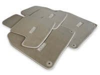 Beige Floor Mats for Porsche Macan (2014-2023) | ER56 Design - AutoWin