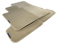 Beige Mats For BMW 1 Series F70 With M Package - AutoWin
