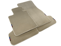 Beige Mats For BMW 1 Series F70 With M Package - AutoWin