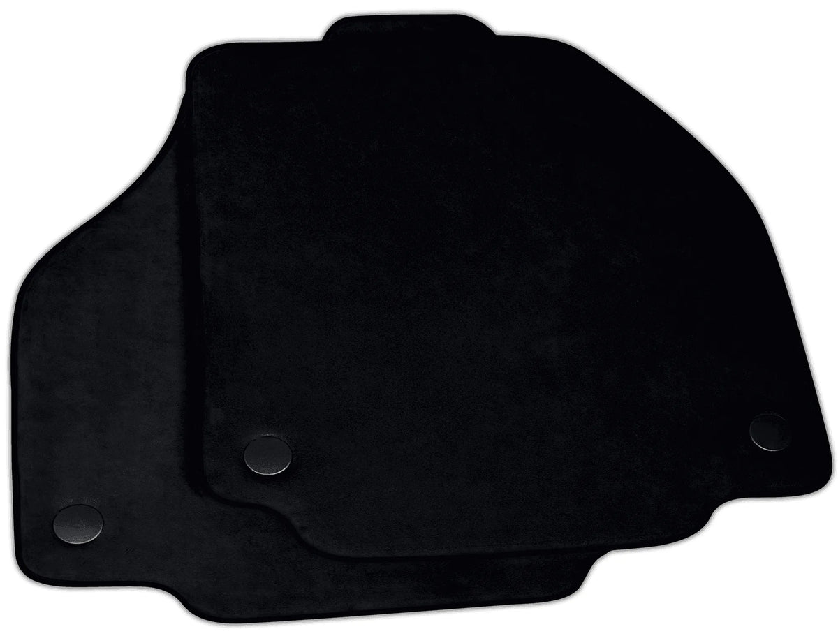 Black Alcantara Floor Mats for Ferrari 488 Spider | Various Trim Colors