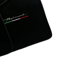 Black Floor Mats for Alfa Romeo Spider 939 (2006-2010) Perfomante - AutoWin