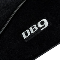 Black Floor Mats for Aston Martin DB9 Volante (2004-2016) Convertible - AutoWin