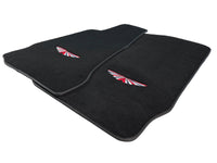 Black Floor Mats For Aston Martin DB9 (2004-2016) | ER56 Design - AutoWin