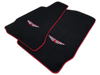 Black Floor Mats for Aston Martin V12 Vanquish S (2004-2007)