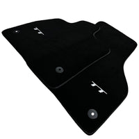 Black Floor Mats for Audi TT MK2 Coupe (2006-2014) - AutoWin