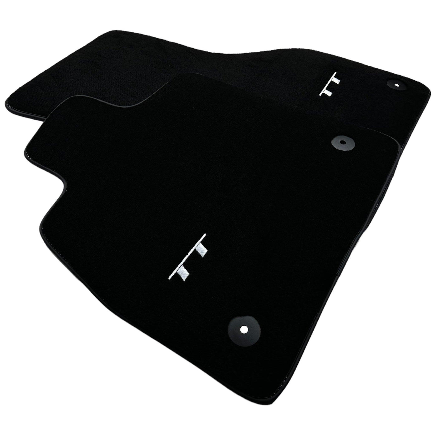 Black Floor Mats for Audi TT MK2 Coupe (2006-2014) - AutoWin