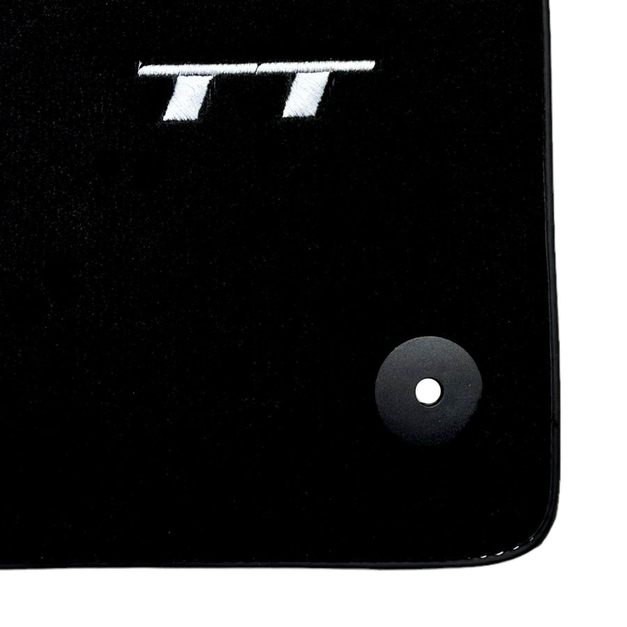Black Floor Mats for Audi TT MK3 Coupe (2014-2019) - AutoWin