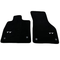 Black Floor Mats for Audi TT MK3 Coupe (2019-2023) - AutoWin