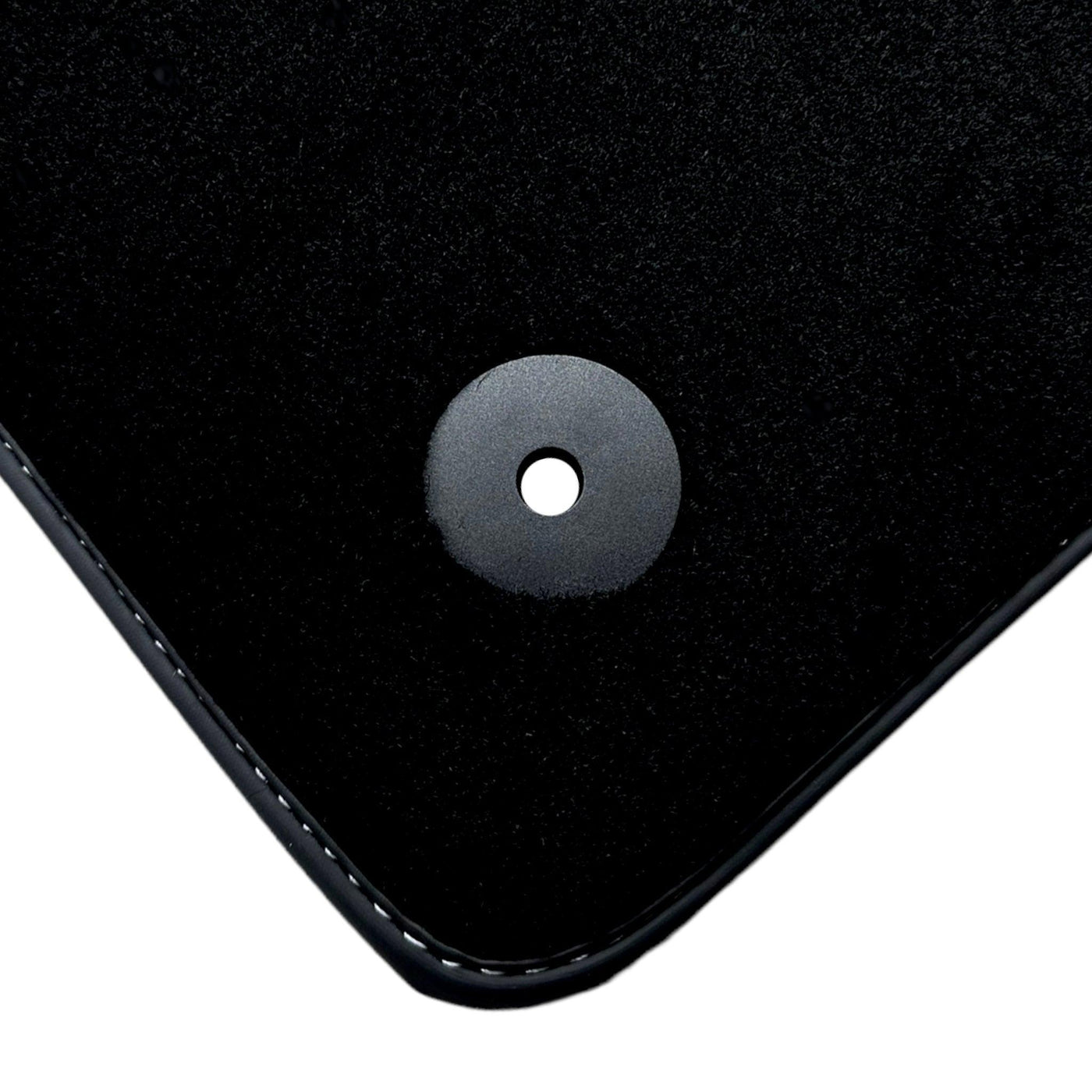 Black Floor Mats for Audi TT MK3 Coupe (2019-2023) with Leather - AutoWin