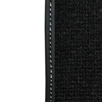 Black Floor Mats for Audi TT MK3 Coupe (2019-2023) with Leather - AutoWin