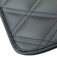 Black Floor Mats for Bentley Continental GT (2003–2011) with Leather | ER56 Design - AutoWin