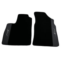 Black Floor Mats For Bentley Continental GT Speed (2011–2018) with Leather - AutoWin