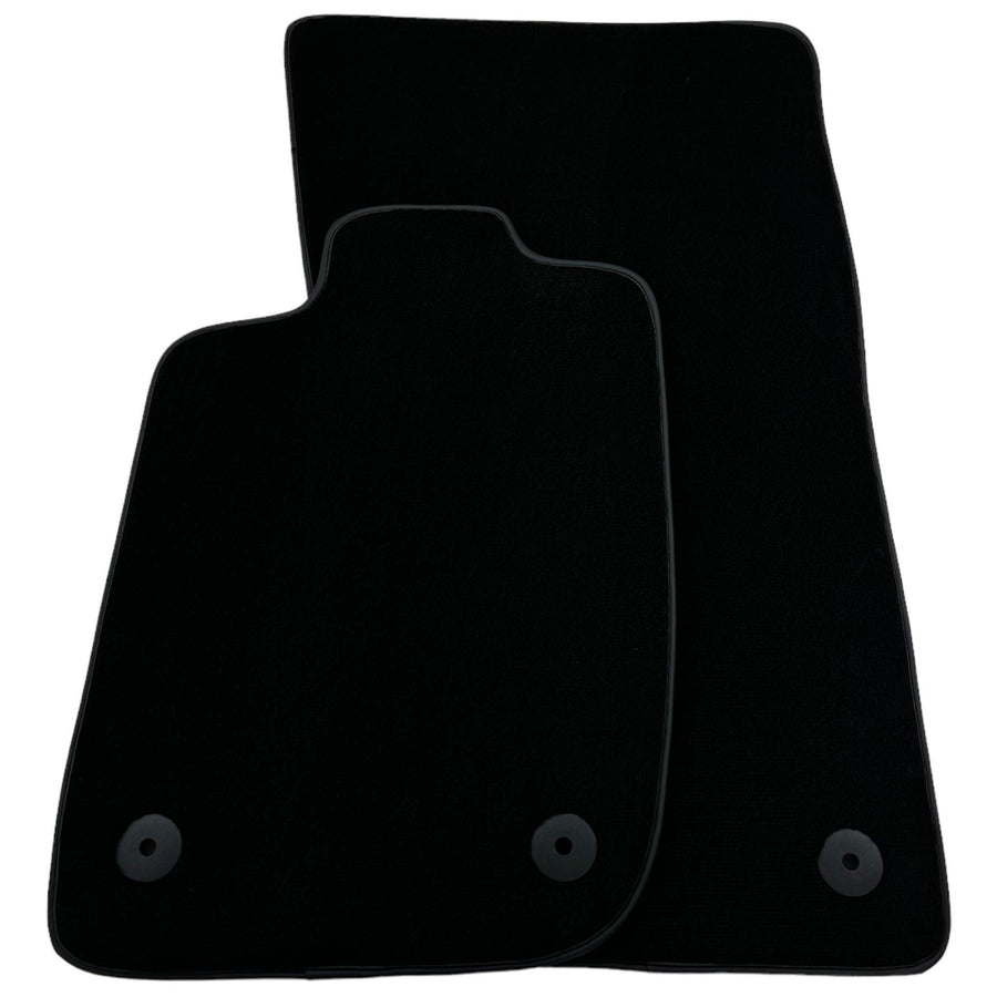 Black Floor Mats For Bentley Continental GTC Convertible (2018–2023) - AutoWin