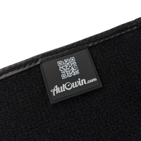 Black Floor Mats for BMW 1 Series E82 (2004-2013) interior installed - BMW 1 Series (2004-2013)