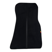 Black Floor Mats for BMW 1 Series E82 (2004-2013) rear view - BMW 1 Series (2004-2013)