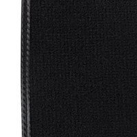 Black Floor Mats for BMW 1 Series E87 (2004-2013) texture detail - BMW 1 Series (2004-2013)