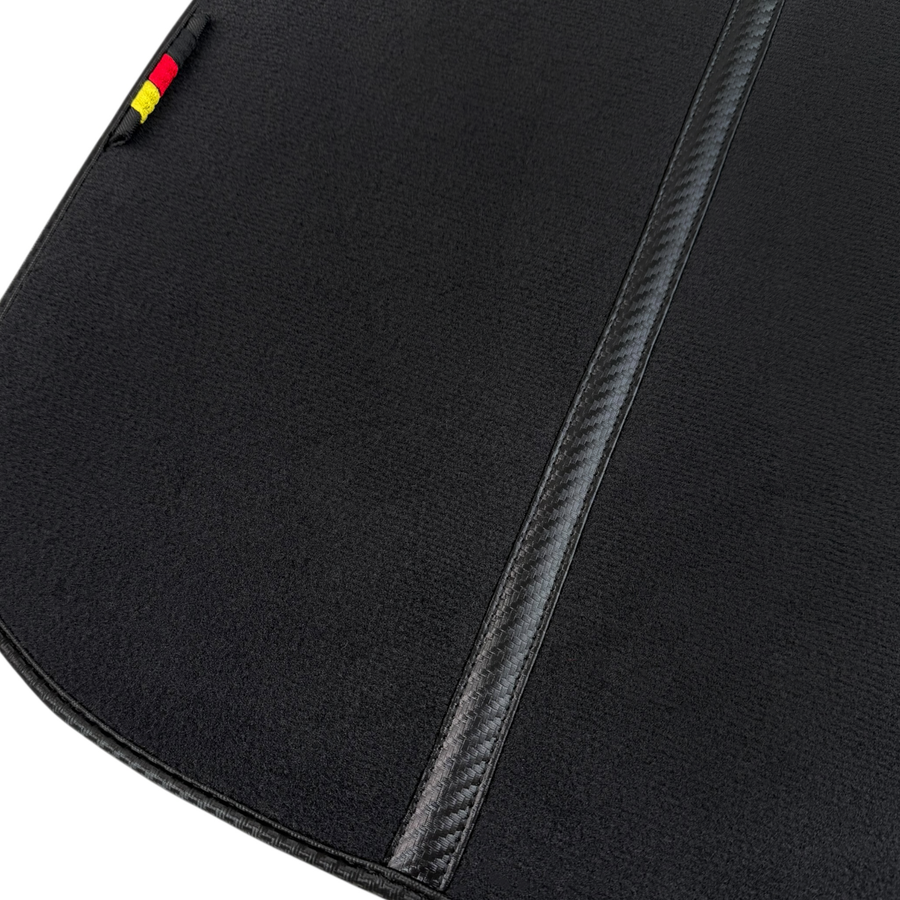 Black Floor Mats for BMW 1 Series E87 (2004-2013) side view - BMW 1 Series (2004-2013)