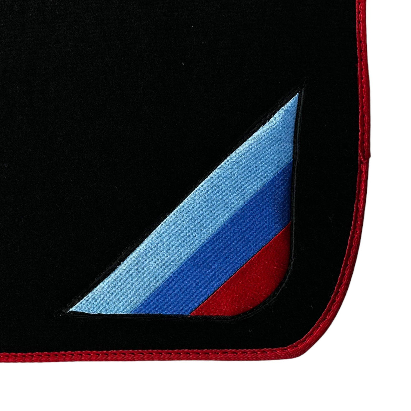 Black Floor Mats For BMW 4 Series F33 With Red Trim - AutoWin