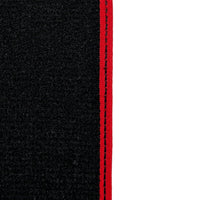 Black Floor Mats For BMW 4 Series F33 With Red Trim - AutoWin