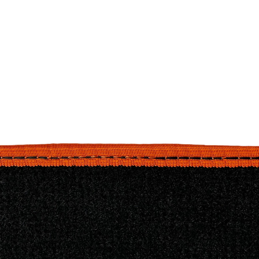 Black Floor Mats For BMW F74 Gran Coupe (2025-2026) | Orange Trim - AutoWin