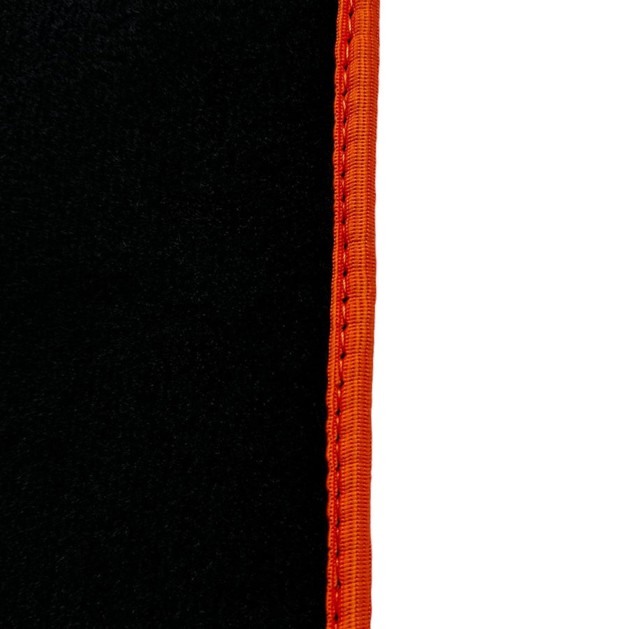 Black Floor Mats For BMW M3 G81 Touring (2022-2026) | Orange Trim - AutoWin