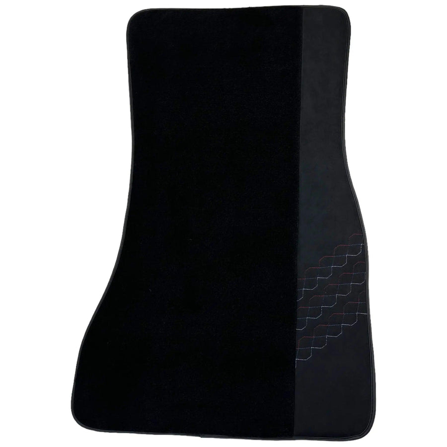 Black Floor Mats for BMW 2 Series F74 Gran Coupe (2025-2026) with Alcantara Leather - AutoWin
