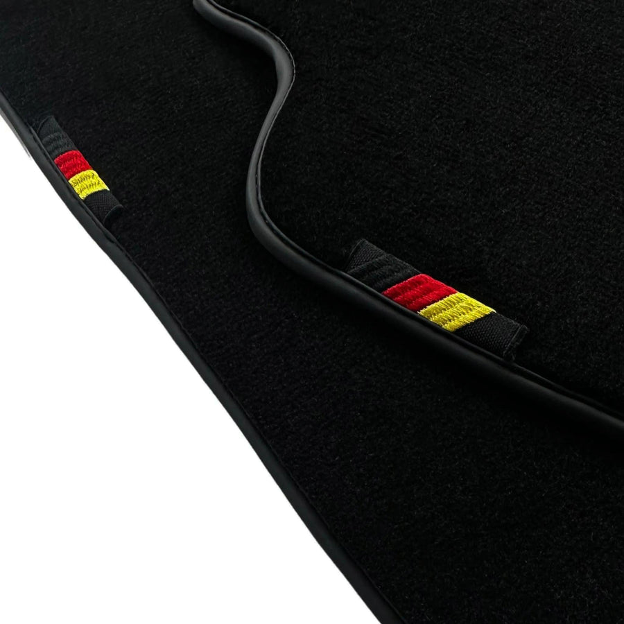 Black Floor Mats For BMW M3 G81 Touring (2022-2026) with German Flag - AutoWin