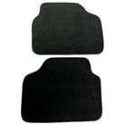 Black Floor Mats For BMW M3 4-door E90 With 3 Color Stripes Tailored Set Perfect Fit - AutoWin