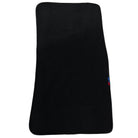 Black Floor Mats For BMW M5 E39 With 3 Color Stripes Tailored Set Perfect Fit - AutoWin