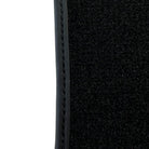 Black Floor Mats For BMW M6 F06 Gran Coupe With 3 Color Stripes Tailored Set Perfect Fit - AutoWin