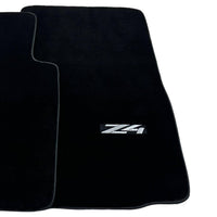 Black Floor Mats for BMW Z4 Series E86 Coupe (2003-2008) - AutoWin