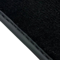 Black Floor Mats for Chevrolet Corvette C3 (1968-1982) | Black Trim - AutoWin