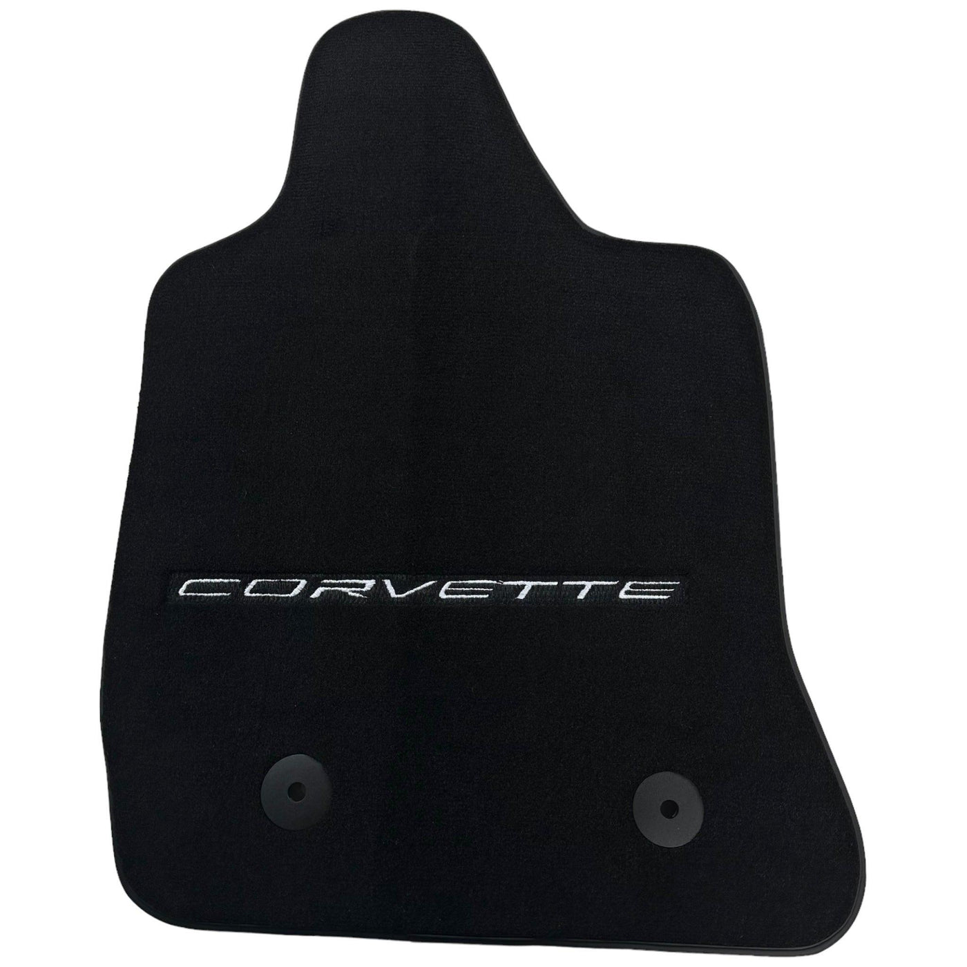 Black Floor Mats For Chevrolet Corvette C7 (2014-2019) - AutoWin