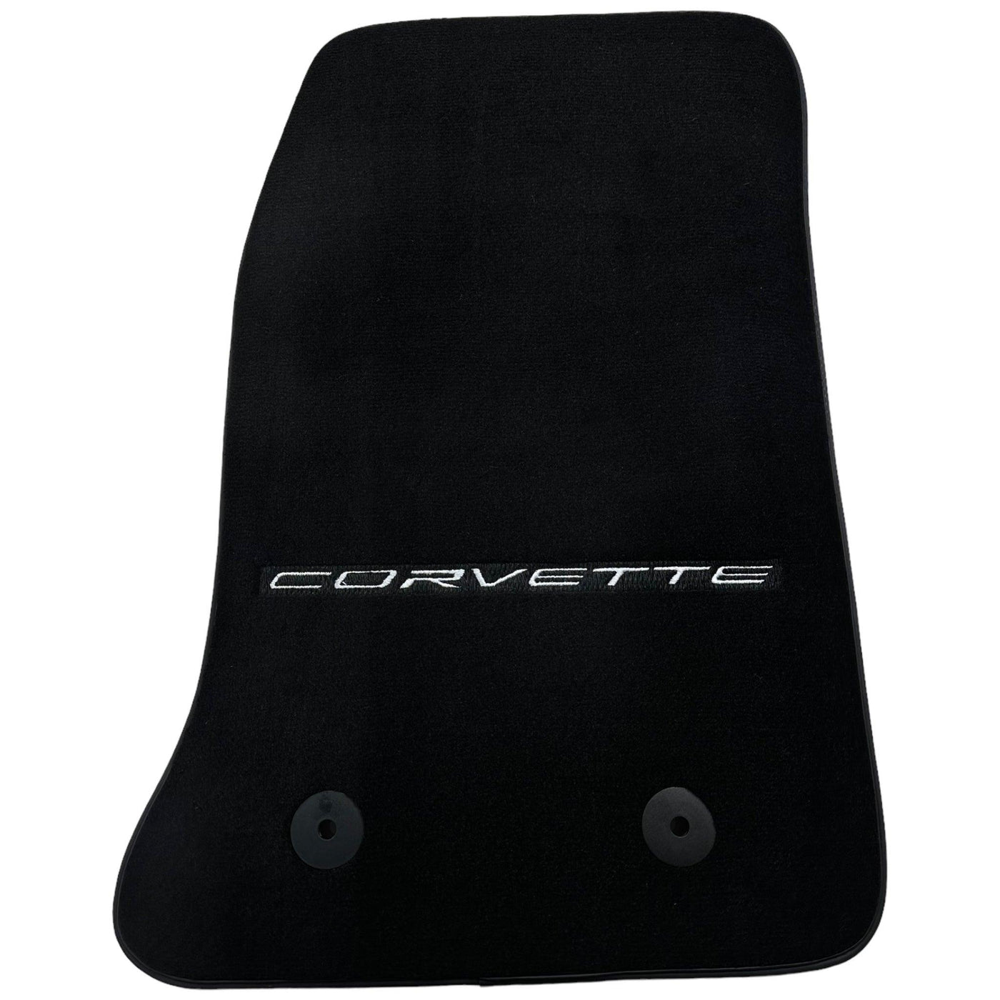 Black Floor Mats For Chevrolet Corvette C7 (2014-2019) - AutoWin