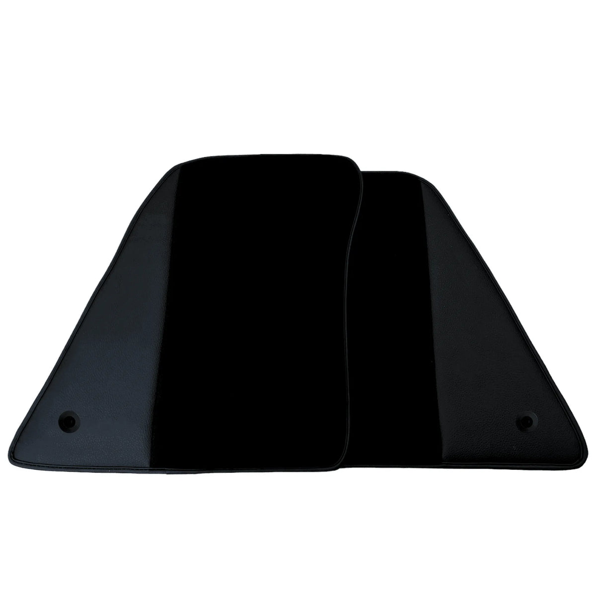 Black Floor Mats for Ferrari 296 GTB (2022-2027) with Leather