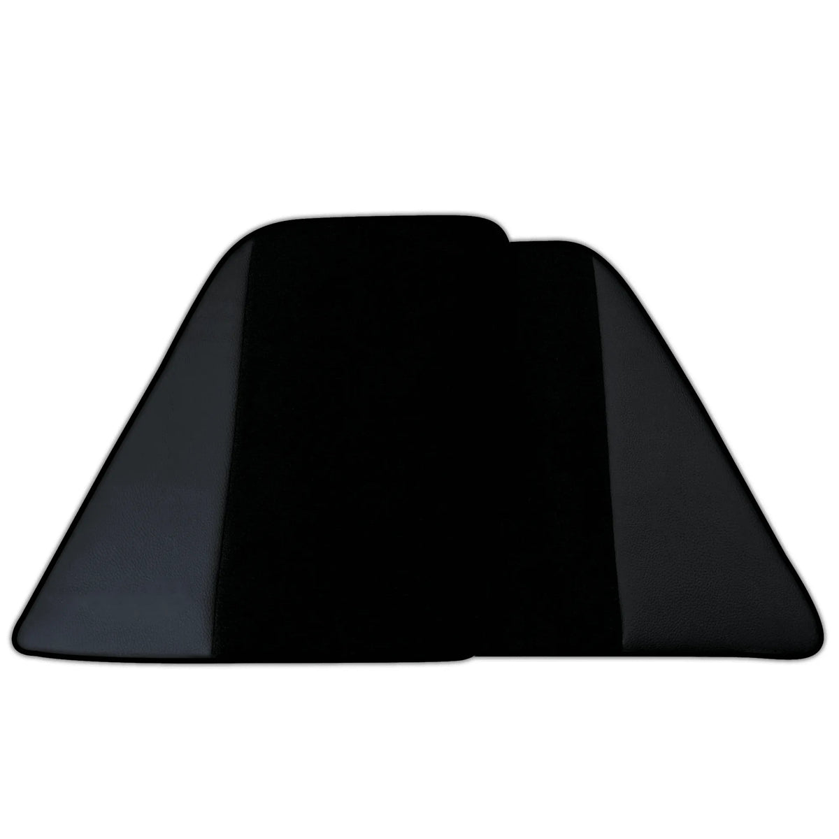 Black Floor Mats for Ferrari 296 GTS (2022-2027) with Leather | Various Trim Colors