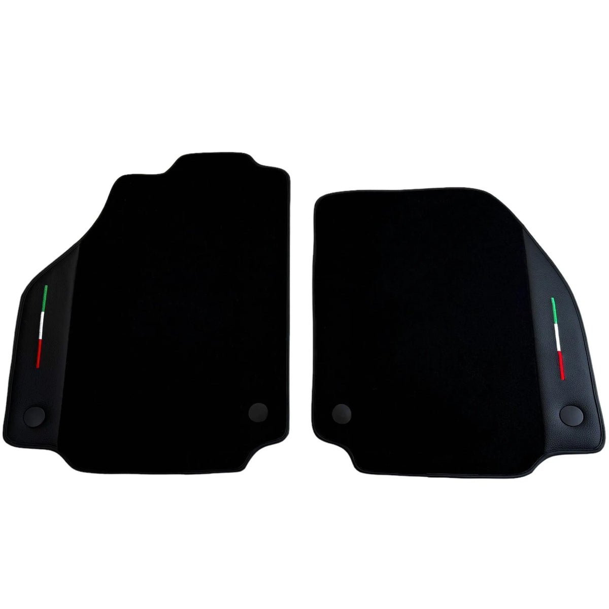 Black Floor Mats for Ferrari 458 Spider (2012-2015) With Leather
