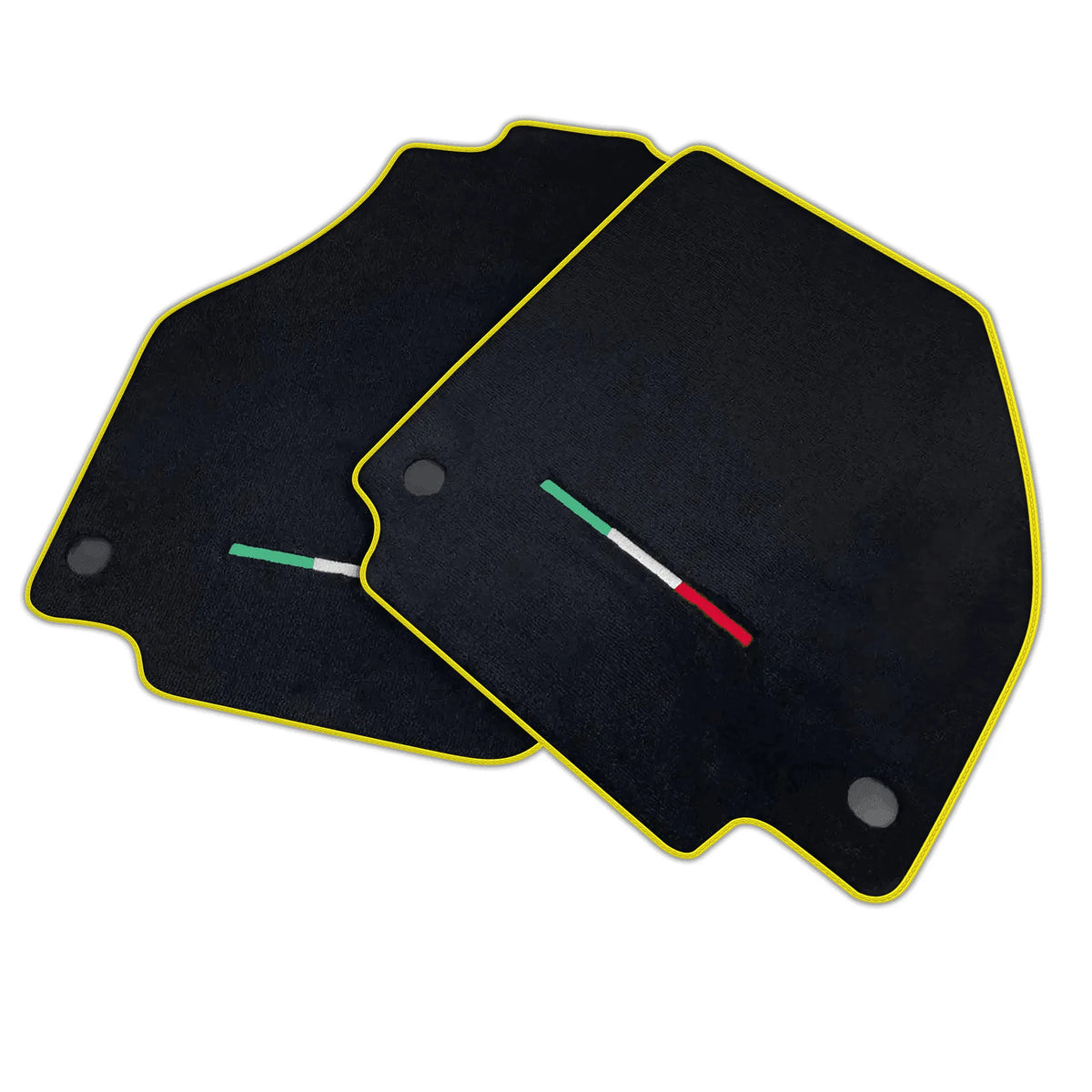 Black Floor Mats for Ferrari 488 Spider (2016-2022) | Various Trim Colors