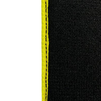Black Floor Mats for Ferrari 812 Superfast (2018-2023) with Leather