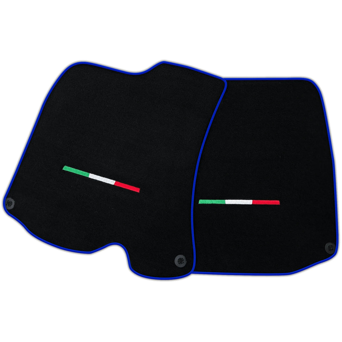 Black Floor Mats For Ferrari Portofino (2018-2023) Italian Edition