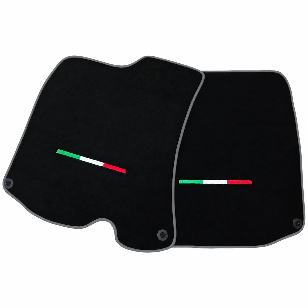 Black Floor Mats For Ferrari Roma (2021-2027) Italian Edition