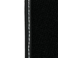 Black Floor Mats for Fiat 500 (2008-2013) | Black Trim - AutoWin