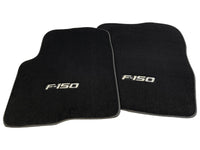 Black Floor Mats For Ford F150 2009-2014 - AutoWin