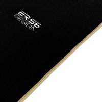 Black Floor Mats For Honda Civic V (1991-1995) ER56 Design - AutoWin