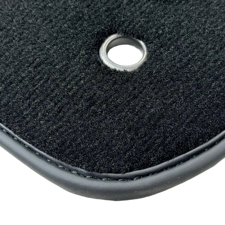 Black Floor Mats for Jeep Compass (2011-2017) - AutoWin