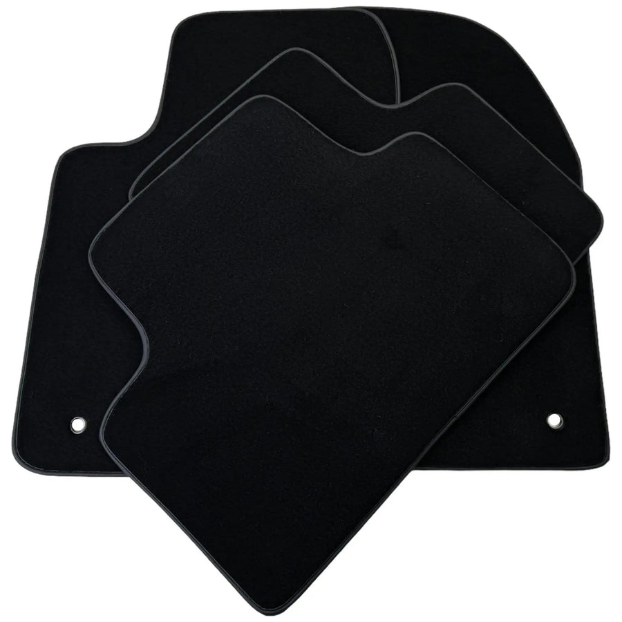 Black Floor Mats for Jeep Wrangler JL (2020-2024) 5 Doors 4xe - AutoWin