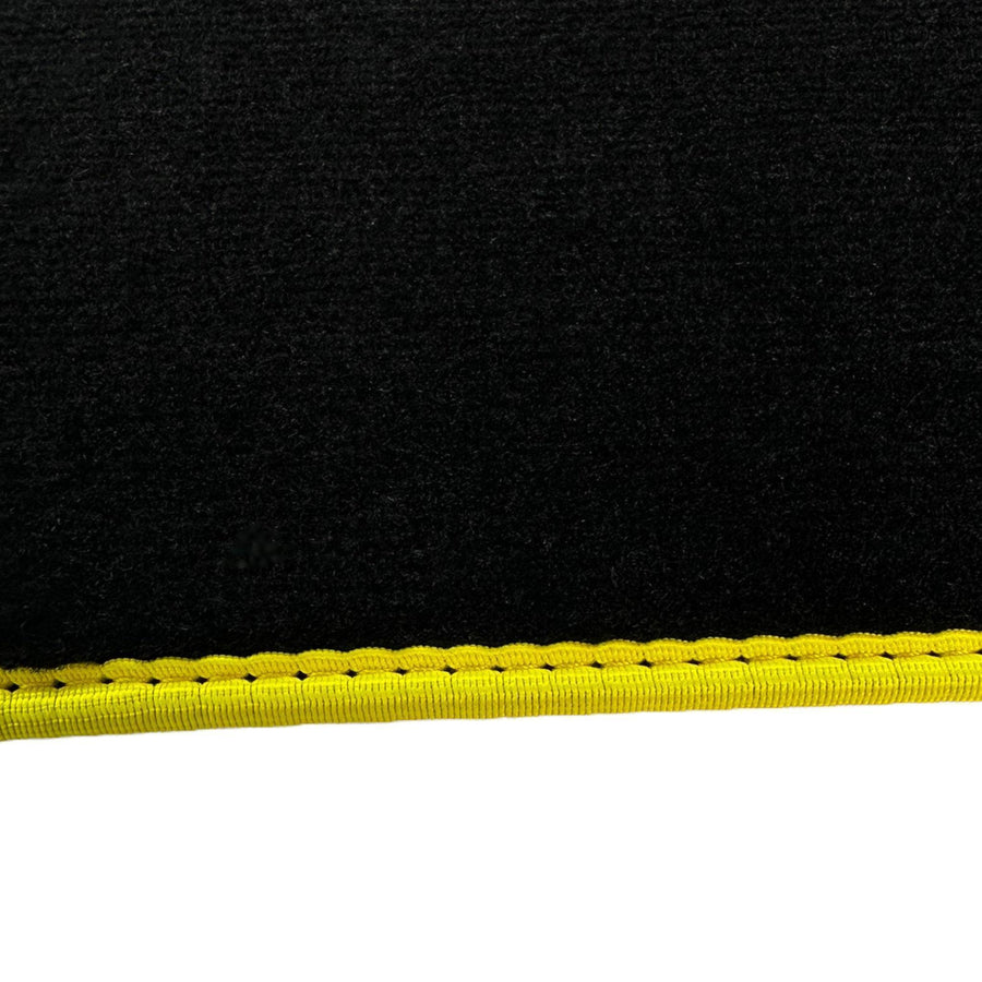 Black Floor Mats For Lamborghini Urus With Alcantara Leather - AutoWin