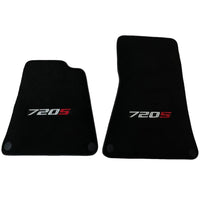 Black Floor Mats for McLaren 720S Tailored Carpets Set AutoWin - AutoWin